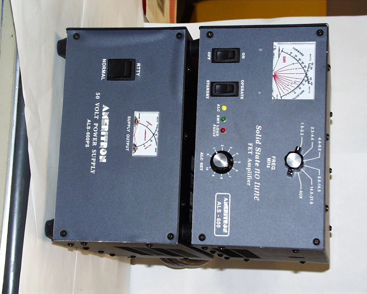 ALS-600-SEC 600W HF Amplifier with matching power supply, USED, Second Hand - Image 2